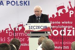 Szczecin. Jarosław Kaczyński dziękuje za pomnik brata. "Macie powód do dumy"