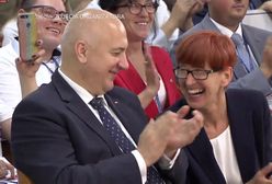Zielona Góra. Jarosław Kaczyński żartuje na konwencji