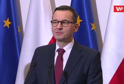 Premier Mateusz Morawiecki żegna Jana Olszewskiego