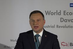 "Mamy potencjał, by tworzyć innowacje". Prezydent Duda w Davos