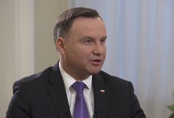 Padło pytanie o media. Prezydent Duda tylko westchnął