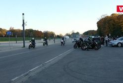 Motocykliści pod Stadionem Narodowym. Niebezpieczne zachowania na publicznych drogach