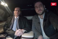 Jedziemy limuzyną z premierem