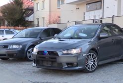 Najostrzejszy radiowóz w kraju zatrzymuje pirata w audi. Mandat nie zrobił wrażenia na kierowcy