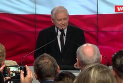 Błyskawiczny komentarz Jarosława Kaczyńskiego do sondażowych wyników wyborów