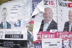 Banery wyborcze zaśmiecają ulice. Kandydaci łamią prawo