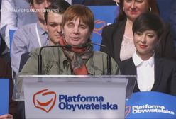 Ochojska na konwencji: trzeba było mnie wnieść na podium