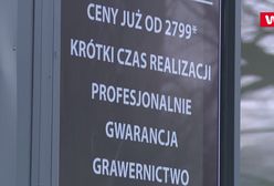 Zobacz, jak stawiają twój nagrobek. Kontrowersyjna usługa w stolicy