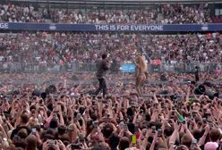 Beyonce i Jay-Z na koncercie w Londynie