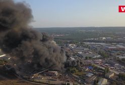 Pożar składowiska odpadów w Szczecinie. Akcja strażaków trwała 20 godz.