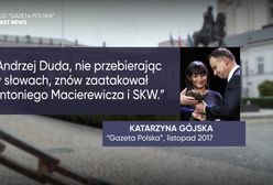 "Gazeta Polska" o Andrzeju Dudzie w 2015 i teraz. To dwa różne światy