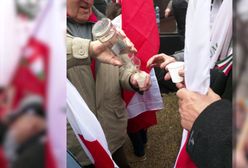 Impreza w pociągu "Gazety Polskiej"