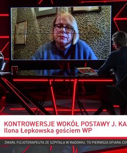 Ilona Łepkowska o prezesie PiS na zamkniętym cmentarzu. Mówi, dlaczego zareagowała