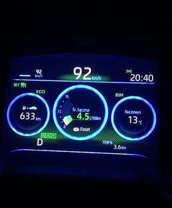 Toyota Corolla 2.0 Hybrid Dynamic Force 180 KM (AT) - pomiar zużycia paliwa