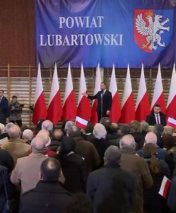 Incydent na spotkaniu z prezydentem. Ogłaszał wtedy start w wyborach