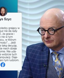 Apel Borysa Szyca ws. TVP. Mocny komentarz Michała Kamińskiego