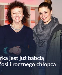 Joanna Szczepkowska znów została babcią. Nie zamierza się wtrącać
