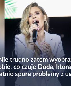 Doda ma poważne problemy zdrowotne. "Znów to samo"