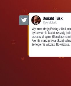 Odważne wpisy Donalda Tuska o rządzących. "Ćwierka, bo nic więcej nie może"