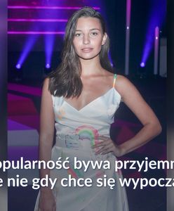 Julia Wieniawa odpoczywa tylko za granicą