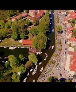 Majówka 2020. W Giżycku rok temu były tu tłumy. Dziś miejsce to świeci pustkami