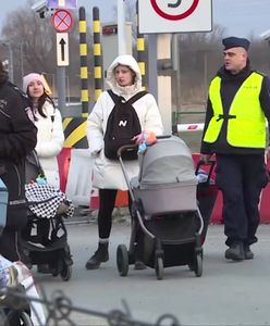 Tłumy uchodźców na granicy. Jedni uciekają, inni wracają na Ukrainę