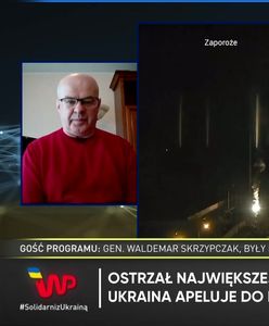 Rosjanie ostrzelali elektrownię w Zaporożu. Gen. Skrzypczak bije na alarm. Mówi, czym to grozi