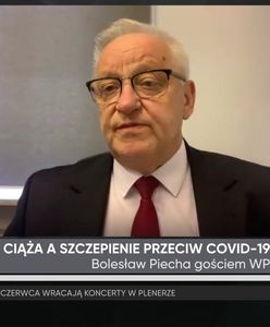 Bolesław Piecha spytany o szczepienia przeciw COVID-19 dla kobiet w ciąży. "Nie chcę rekomendować"