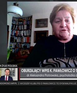 Aleksandra Piotrowska krytykuje wpis Krystyny Pawłowicz. "W przyrodzie występują więcej niż dwie płcie"