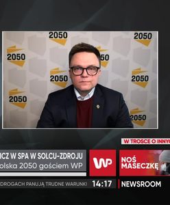 Krystyna Pawłowicz w hotelu. Szymon Hołownia mocno skomentował