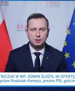 Wspólna lista z Jarosławem Gowinem? Władysław Kosiniak Kamysz wyjaśnia