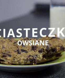 Proste ciasteczka owsiane. Idealne na drugie śniadanie