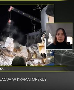 "Blok złożył się jak domek z kart". Relacja z Kramatorska