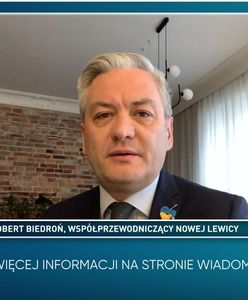 "Wyłożą się na stekach". Biedroń uderza w PiS