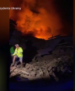 Wołodymyr Zełenski oskarża Rosję o "cyniczny" atak na ludność cywilną