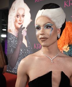 Drag queen Himera na premierze "Królowej" Netfliksa