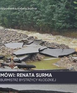 Zostawiła córkę samą. Dramatyczna relacja burmistrz Bystrzycy