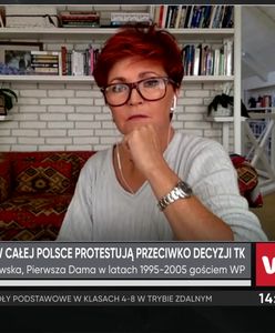 Jolanta Kwaśniewska o decyzji TK ws. aborcji. "Nie możemy liczyć na Agatę Dudę"