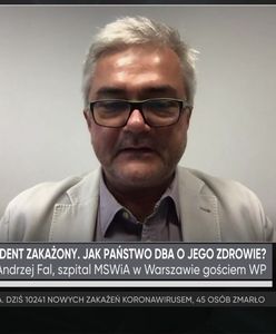 Andrzej Duda zakażony. Prof. Andrzej Fal o opiece zdrowotnej prezydenta