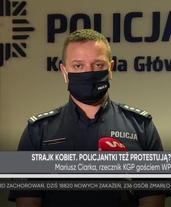 Strajk Kobiet. Rzecznik policji wprost: Zostaliśmy wciągnięci w ten spór przez polityków