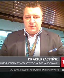 Dyrektor szpitala narodowego: "Są wolne łózka"