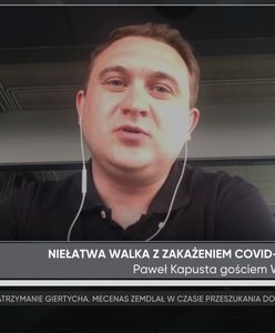 Koronawirus. Paweł Kapusta: "Nie ma miejsc na oddziałach, nie ma wolnych łóżek"