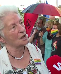 Protest LGBT w Warszawie. "Do tej pory nie było tak jawnej nagonki"