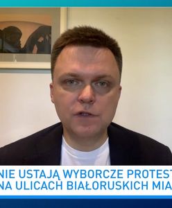 Białoruś. Szymon Hołownia wzywa polski rząd do działania. "To mogą być ostatnie wybory, które udało się Łukaszence sfałszować"