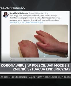 Koronawirus. Posłanka pokazała poranione ręce córki. Czy dzieci muszą używać płynu do dezynfekcji? Lekarz wyjaśnia wątpliwości