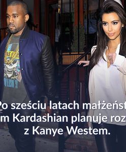 Media nie mają wątpliwości. Kim Kardashian i Kanye West rozwodzą się