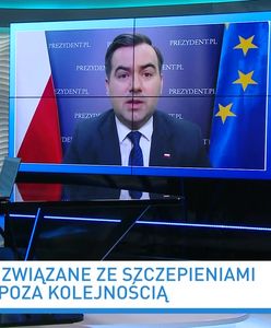 Szczepionki poza kolejką i głos z Pałacu Prezydenckiego. "Zabierają dostęp"