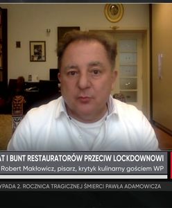Robert Makłowicz o sytuacji restauratorów: "są przypadki samobójstw"