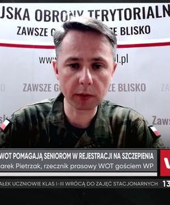 Płk Marek Pietrzak o szczepieniu: "Będziemy się szczepili jako wojsko w pierwszej grupie"