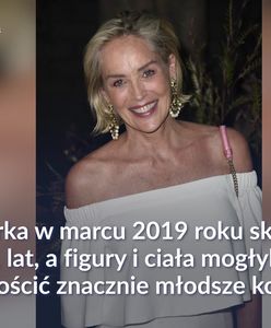 Sharon Stone udowadnia, że wiek to tylko liczba w PESELU
